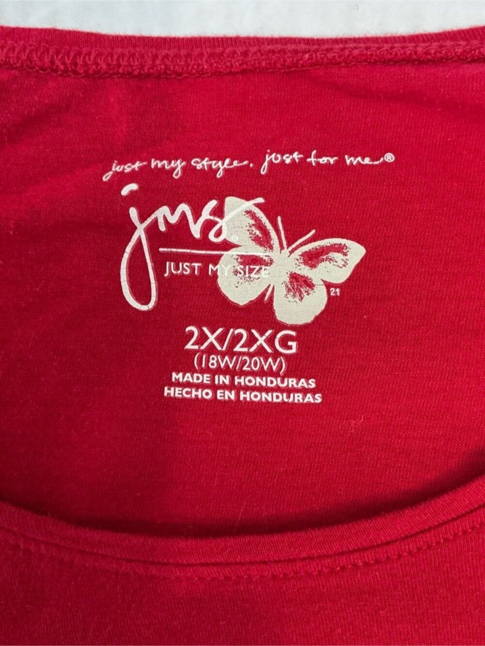 Christmas Tee Shirts Cotton Holiday Long Sleeve  Bundle  Red Women Plus Size 2X - Picture 2 of 15